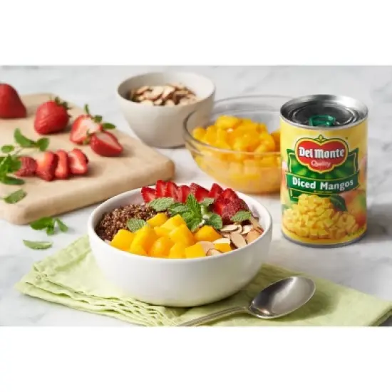 Del Monte Diced Mangos 15oz image {1}