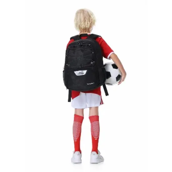 Youth Soccer Bag-Soccer Backpack&Backpack for Football Basketball,with Ball Compartment Separate Cleat Package image {5}