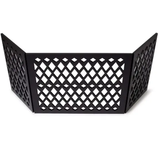 Hoovy Short Dog Gate, Freestanding Decorative Pet Gates, Foldable Gate, Dog Gate for Doorways image {3}