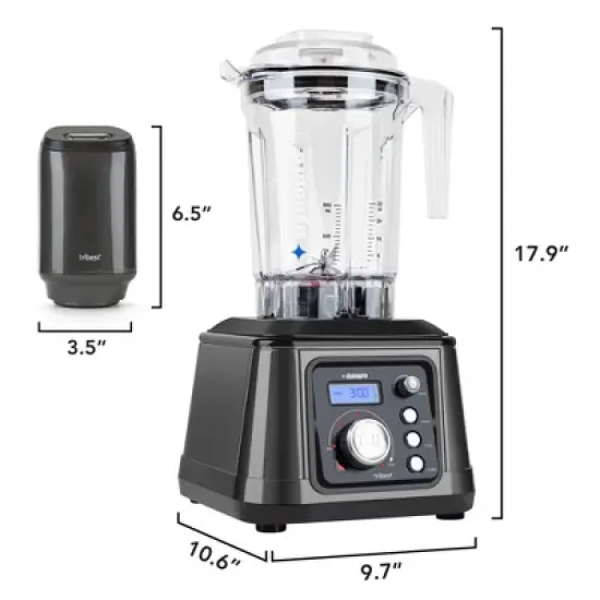 Tribest Personal Blender Original Single-Serving Blender (6-Piece Set) &ndash; Off-White image {4}