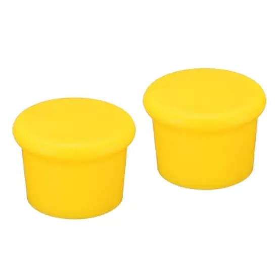 Unique Bargains Silicone Unbreakable Reusable Beverage Wine Stoppers 2 Pcs image {6}