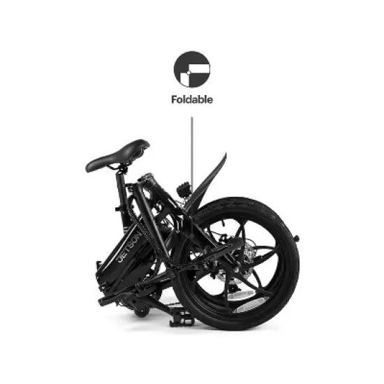Jetson J8 20" Step Over Electric Bike - Black image {22}