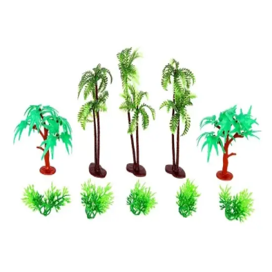 MPM Toy Animal Set - Dinosaur Park Safari Animal Learning Figures Toys Educational Playset For Boys Girls Kids Toddlers 3+ image {3}