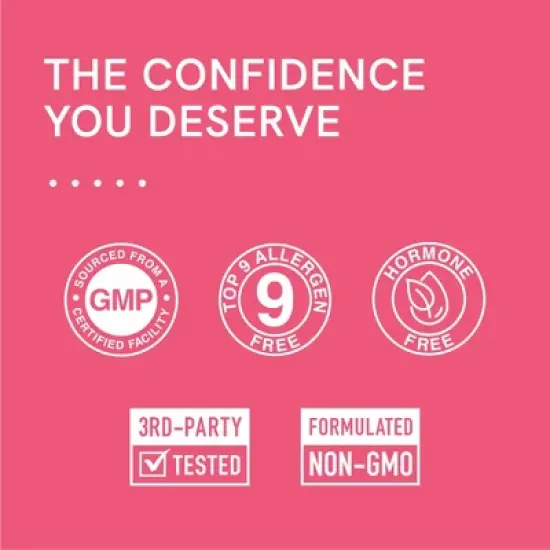 Myo-Inositol & D-Chiro Inositol for Women's Hormone Balance, Ideal 40:1 Ratio, Menstrual Cycle & Ovarian Health Support Supplement, SMNutrition, 120ct image {7}