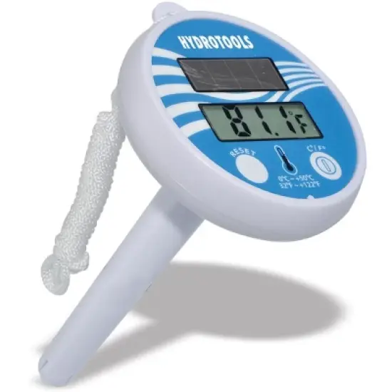 Swim Central HydroTools Solar Powered Floating Digital Thermometer Swimming Pools or Spas - 5.5" image {6}