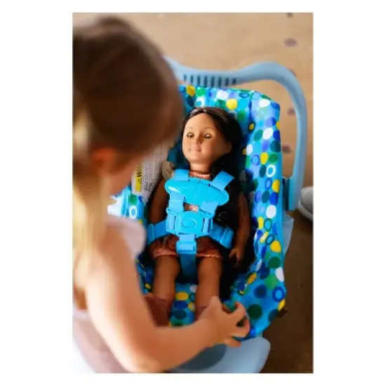 Joovy Baby Doll Car Seat - Blue Dot image {2}
