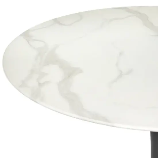 36" Rho Round Dining Table White - Buylateral image {3}