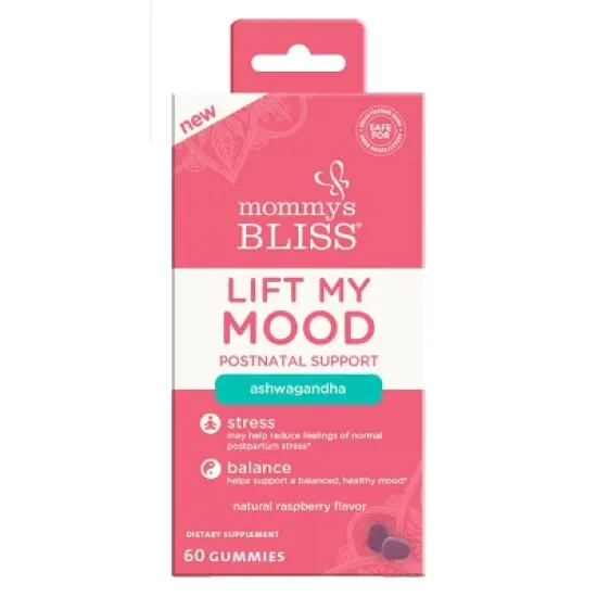 Mommy's Bliss Lift My Mood with Ashwagandha Gummies - 60ct image {1}