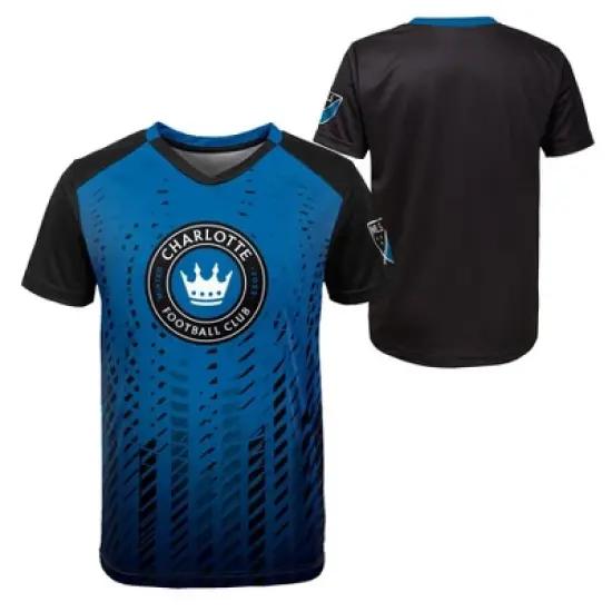 MLS Charlotte FC Boys' Sublimated Poly Soccer Jersey image {3}