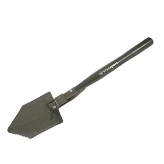 Stansport 25" Folding Pick and Shovel Olive Drab Green image {4}