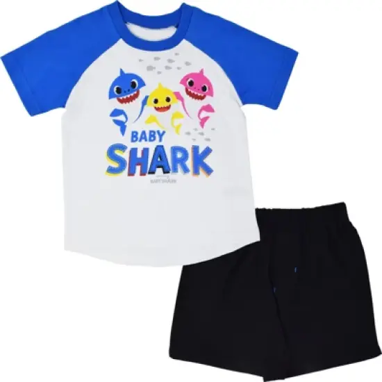 Pinkfong Baby Shark T-Shirt and Shorts Outfit Set Toddler  image {11}