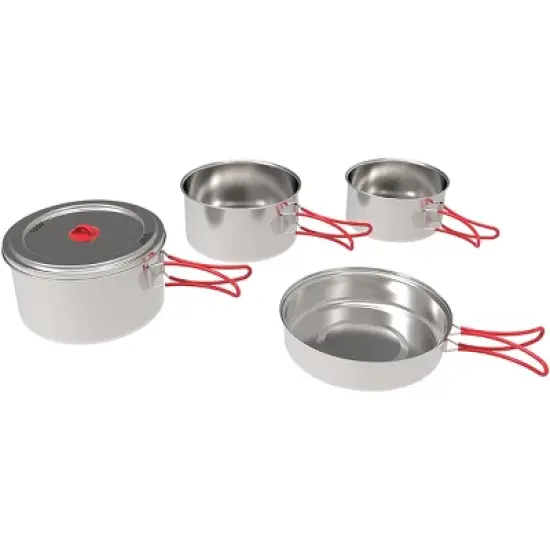 Coghlan's Stainless Steel Outdoor Camping Cooking Set image {2}