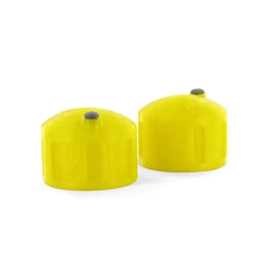 3D to Scale 1/50 2 Pack of 3D Printed Yellow Plastic Bulk Fluid Tanks 50-325-Y image {1}