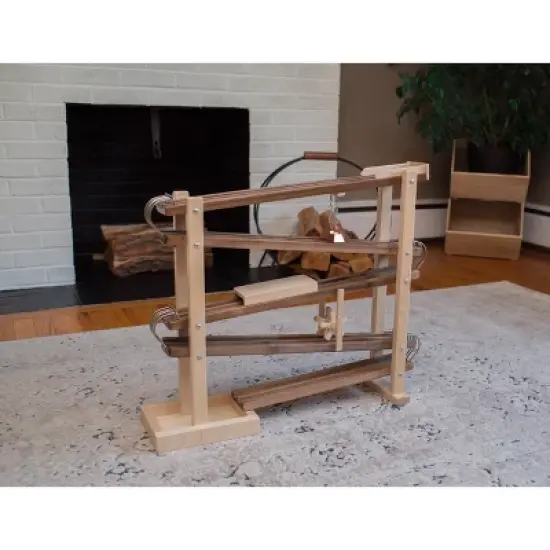 Remley Kids Wooden Marble Flyer - Marbles included image {1}