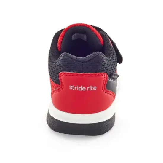 Stride Rite Kids Unisex Albee Sneaker | 5 | Red/Black image {2}