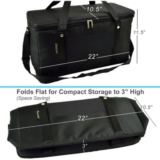 NCAA Army Black Knights Folding Soft Sided Cooler -64 Cans image {3}