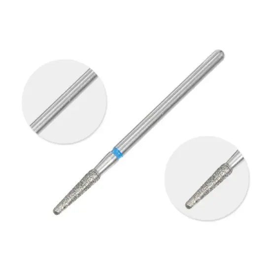 Unique Bargains Emery Nail Drill Bits Set for Acrylic Nails 3/32 Inch Nail Art Tools 40.3mm Length Colorful 7 Pcs image {2}