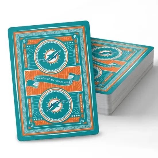 NFL Miami Dolphins Playing Cards image {3}