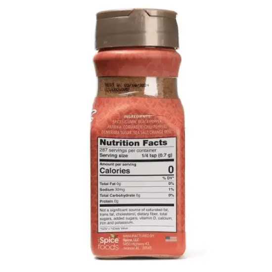 iSpice | Latin Seasoning | 7.09 oz | Mixed Spice & Seasoning | Halal | Kosher | Non GMO | Vegan image {2}