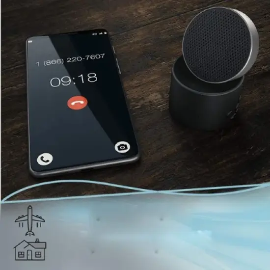 LectroFan Micro 2 Sleep Sound Machine and Bluetooth Speaker with Microphone Fan Sounds and Ocean Sounds -  Manufacturer Refurbished image {5}