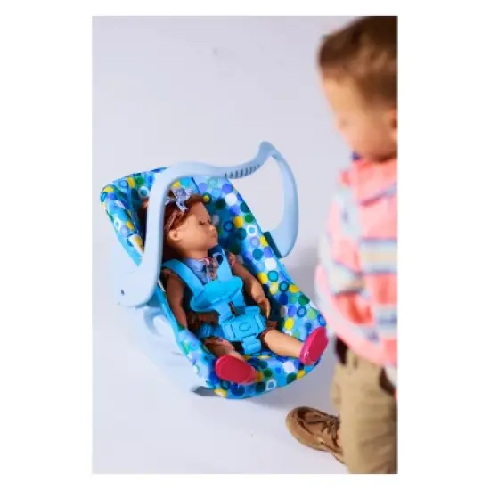 Joovy Baby Doll Car Seat - Blue Dot image {3}