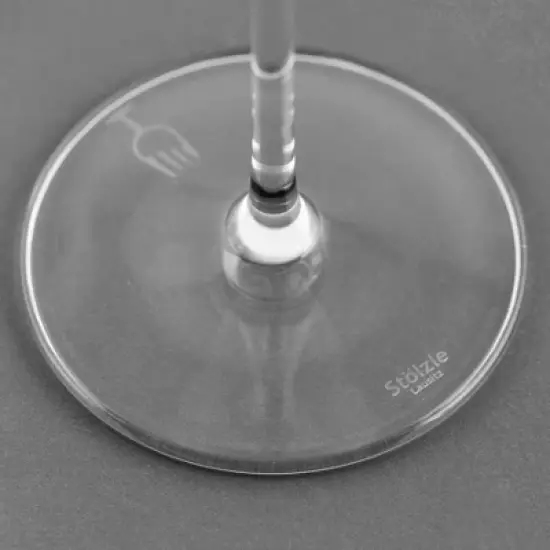 Set of 4 Feast it Forward Champagne 7.75oz Saucers - Stolzle Lausitz image {2}
