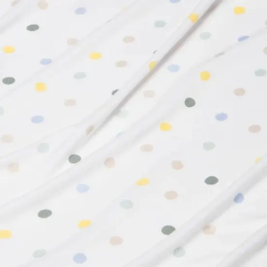 Polyester Rayon Jersey Fitted Crib Sheet - Cloud Island&trade; Multi Dot image {3}