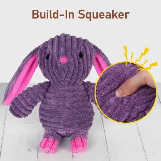 Prime Pets Dog Toys, Plush Dog Squeaky Toys, 5 Pack Stuffed Cute Dog Gift Toys for Large Dogs, Puppy image {4}