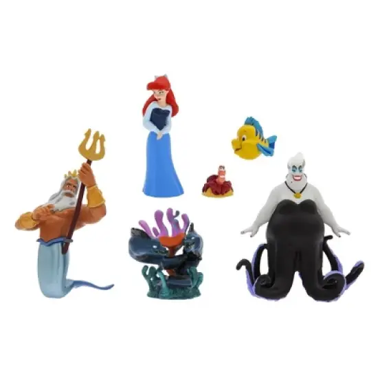 Disney The Little Mermaid Deluxe Figurine Set - 10pk image {3}