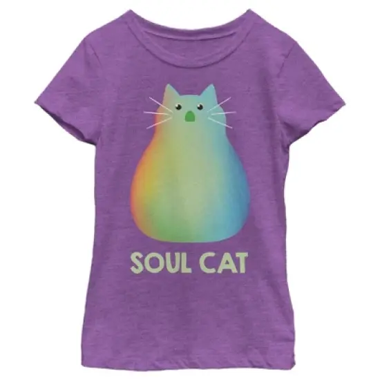 Girl's Soul Rainbow Cat T-Shirt image {3}