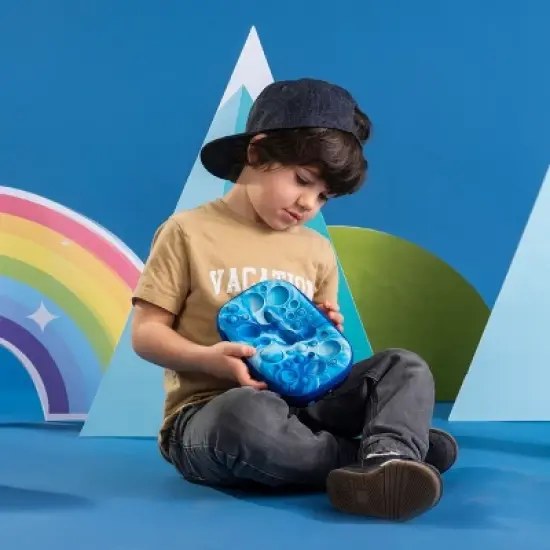 ZIPIT Bubble Pencil Case for Kids, Fidget Pencil Box image {4}