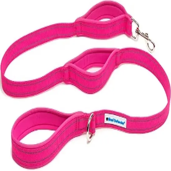 Shed Defender 5 ft. Standard Dog Leash - Three Padded Traffic Handles - Dual Layered Thickness image {7}