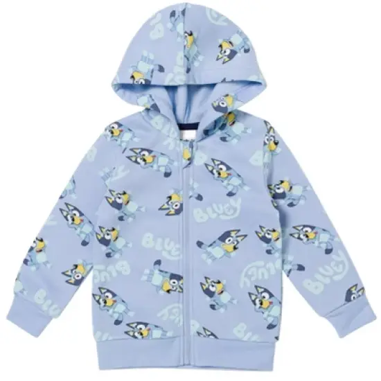 Bluey Fleece Zip Up Hoodie and Jogger Pants Set Toddler  image {2}