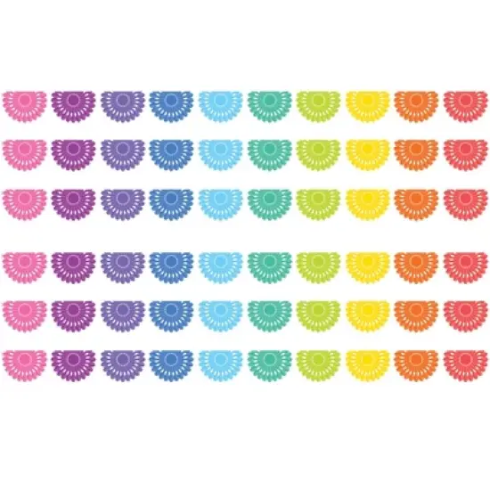 Teacher Created Resources&reg; Colorful Fiesta Die-Cut Border Trim, 35 Feet Per Pack, 6 Packs image {5}