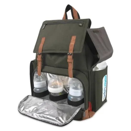 Fisher-Price Forest Backpack-Diaper Bag - Olive image {1}