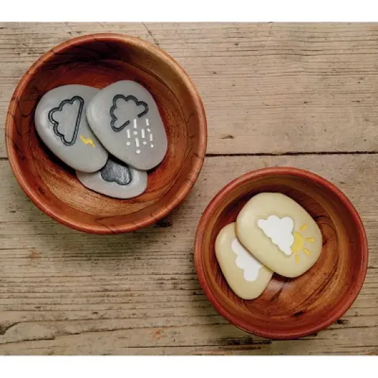 Yellow Door Weather Stones - Set of 10 image {4}