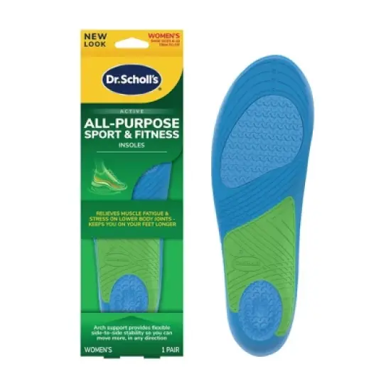 Dr. Scholl's All-Purpose Sport & Fitness Women's Trim to Fit Comfort Shoe Insole - 1 Pair  - Size 6-10 image {11}