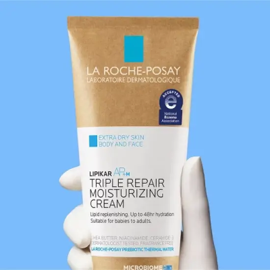 La Roche Posay Lipikar AP+M Triple Repair Face and Body Moisturizing Cream - 6.76oz image {3}