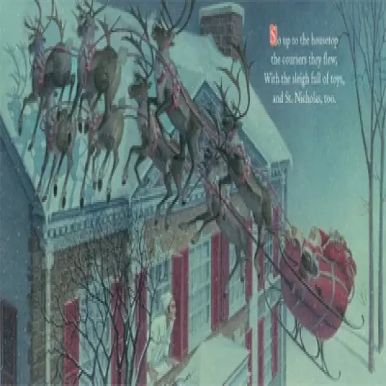 The Night Before Christmas - By Clement Clarke Moore ( Board Book ) image {2}