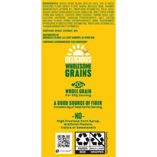 BelVita Toasted Coconut Breakfast Biscuits - 8.8oz/5pk image {10}