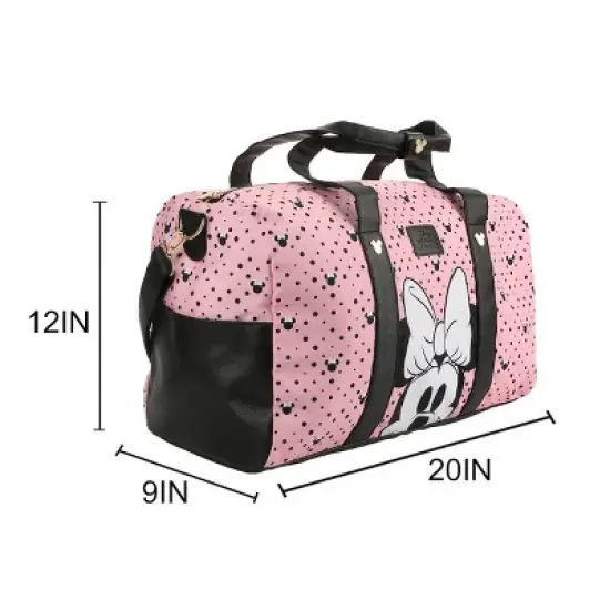 Disney Minnie Mouse Peek-A-Boo Minnie Pink 20&rdquo; Duffel Bag image {3}