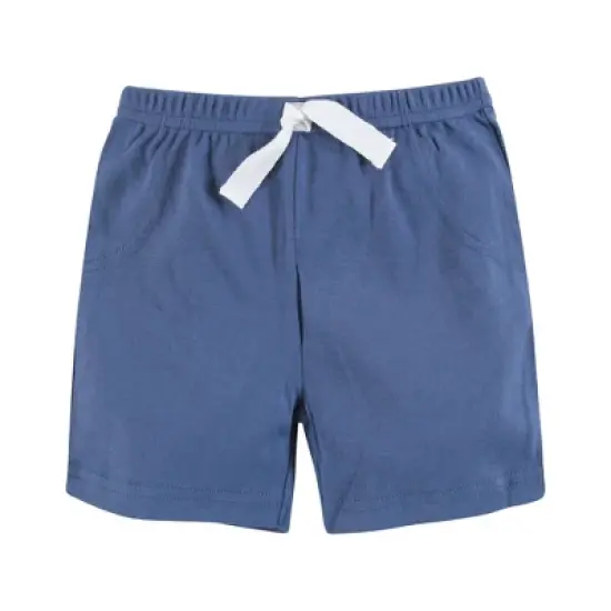 Hudson Baby Boy Shorts Bottoms 4-Pack, Palm Tree image {3}