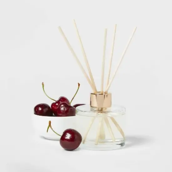 4oz Boxed Reed Diffuser Wild Hibiscus Sangria - Opalhouse&trade; image {2}