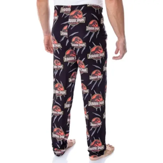 Jurassic Park Men's Allover Pattern Sleep Lounge Pajama Pants image {2}