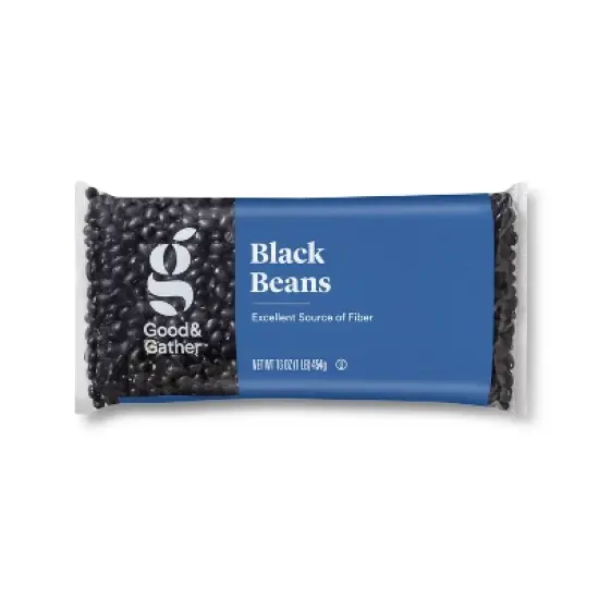 Dry Black Beans - 1LB - Good & Gather&trade; image {3}