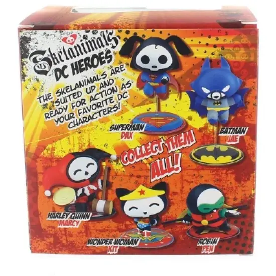 Toynami, Inc. Skelanimals DC Heroes 4" Vinyl Figure: (Batman) Jae image {2}