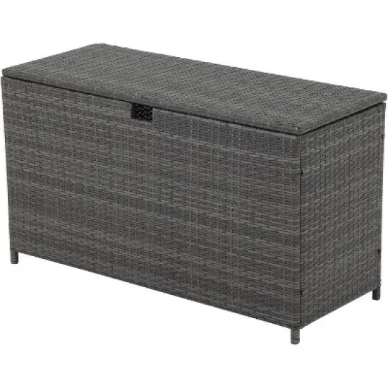 IULULU 120-Gallon Patio Storage Box for Cushions & Tools image {3}