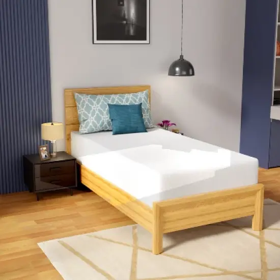 FDW 12 inch Gel Memory Foam Mattress CertiPUR-US Certified for Cooler Sleep Supportive & Pressure Relief,White image {8}