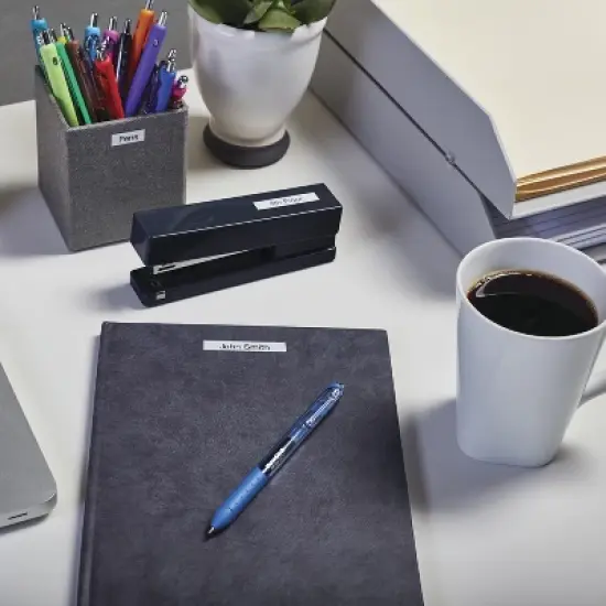 DYMO D1 1926208 Label Maker Tape 1/2W White image {3}