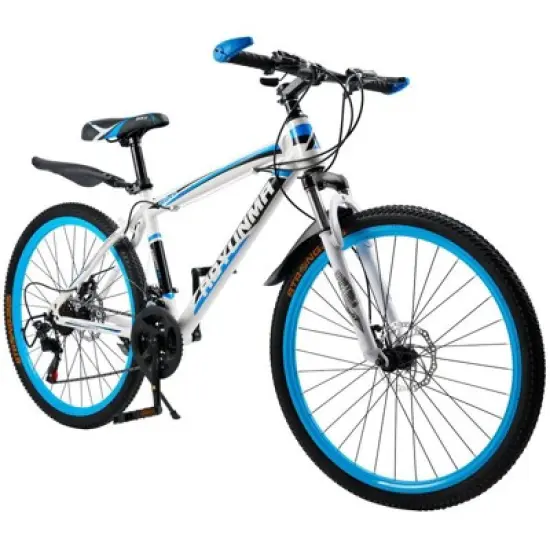Topteng 26" Mountain Bike, 24-Speed MTB with Disc Brake image {11}